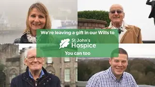 We're leaving a gift to St John's Hospice - You can too