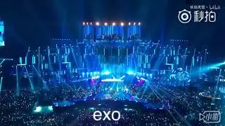 2017MMA EXO BTS WANNA ONE 三男团现场应援 饭拍