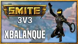 SMITE: 3v3 -  Xbalanque | New Skin! JAG.RAR