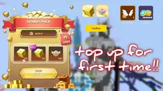 My first top up in BlockmanGo!!