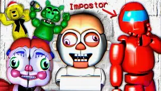FNAF ЛУЧШИЕ ПРИКОЛЫ 2021 🤣 БИДИБАБ в ПСИХУШКЕ АНИМАТРОНИК ИМПОСТЕР и СВИНЬЯ ХАЛК ФНАФ ЧЕЛЛЕНДЖ !!!