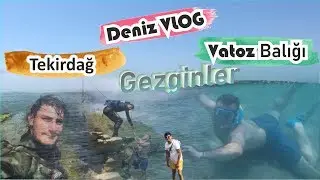 Tekirdağ Su Altı ve Su Üzeri Günlük Vlog