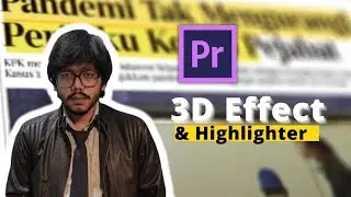 Tutorial : Efek 3D & Efek Stabilo Menggunakan Adobe Premiere Pro seperti Ferry Irwandi.