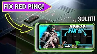 BEST GFX-TOOLS IN CODM FIX RED PING! SULID TO !!