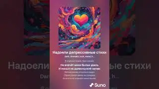 Ангелы Лирики-Надоели депрессивные стихи