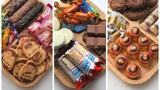 Filling Platter With Sweets Asmr