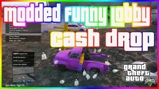 GTA 5 ONLINE 1.25 - FUNNY LOBBY /  MONEY DROP [PS3 MODS]