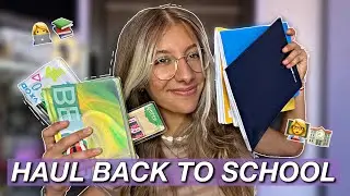 HAUL BACK TO SCHOOL 2024📚👩‍🏫💕