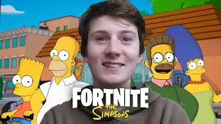 I played the Simpsons Crossover in Fortnite