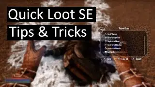 How to Install Quick Loot SE and Customize it - Tips & Tricks