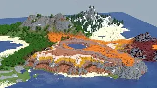 Epic MINI Survival Island in Minecraft!