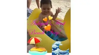 Teen mom-Aaliyah’s First Beach Day! 🏖🌊💝