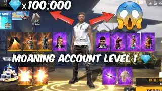 Free Fire new account to *PRO* gift in 10 min - look how it became😱🔥