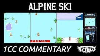 Alpine Ski [Arcade] - Five Loop 1CC with Commentary