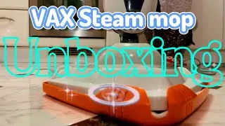 VAX SteamGlide - steam mop parowy UNBOXING