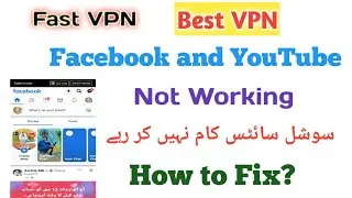 Facebook And Youtube Not Working in Pakistan, How to Fix | page isn't available right now