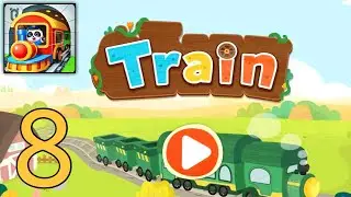 Baby Panda's Train - Gameplay Walkthrough part-8 Fun Game