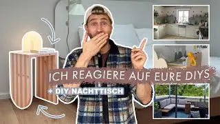 Ich reagiere auf eure DIYs und baue einen Nachttisch | EASY ALEX