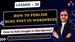 How to create and publish post in WordPress |How to add featured images in WordPress blog post