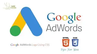 Google AdWords animated logo CSS | CSS google AdWords animated logo using animation | webpotter