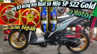 Velg RCB Recing Boy Yamaha Mio and Ban IRC Fasty Pro