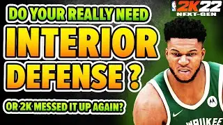 Did 2K messed up INTERIOR DEFENSE again? FULL BREAKDOWN on NBA 2K22 Next gen (Best Build Series)