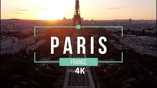 Paris, France 4K | Eiffel Tower | Arc de Triomphe | Louvre Museum