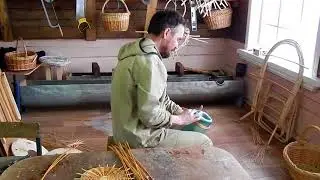 Видеоурок: Изготовление корзины из лозы