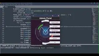 Python GUI Open CV Face recognition Project  with Sqlite3 in a single file Demo
