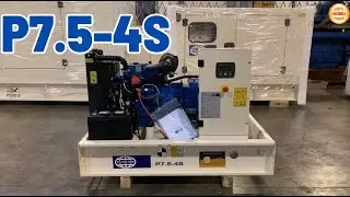 FG Wilson P7.5-4S Diesel Generator Set (Open)