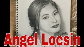 #4 How to draw ANGEL LOCSIN//Realistic//Time Lapse
