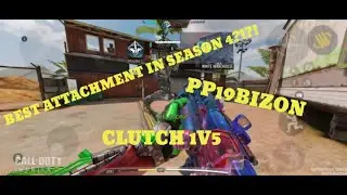 Best PP19 BIZON Gunsmith Attachment Season 4!!!!
