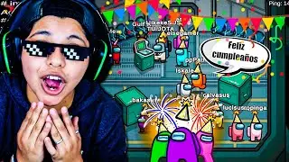 AMONG US PERO CELEBRAMOS UN CUMPLEAÑOS 🍰🎈🥳 | Pathofail