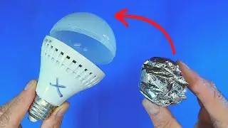 Not even my wife believed me ! I put Aluminum Foil inside the Led Light !