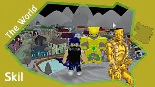 Roblox Project Jojo The World อธิบาย Skill