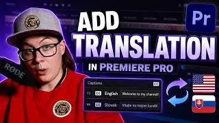 How To Add a Translation to Your Videos in Premiere Pro?