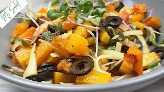 Very tasty! Pumpkin salad|My Salad
