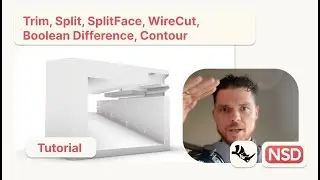 Rhino 3D Cutting Tools Explained. How to use Trim, Split, SplitFace, Wirecut, BooleanDifference etc.