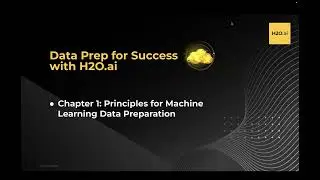 Machine Learning Data Prep Basics