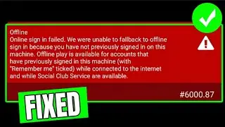 How To Fix Error Code 6000.87 In Rockstar Games Launcher - Fix Rockstar Games Launcher Not Working