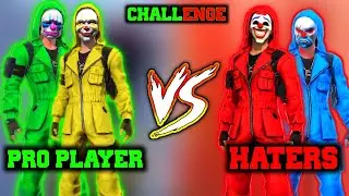🤯Pro player vs Haters🔥 | 2 v 2 custom challenge 🥵Op custom challenge | #Gamershovan07#totalgaming