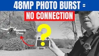 TEST: RC Connection LOSS with DJI Mini 3 Pro after 48MP Photos Burst