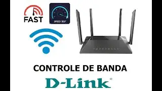 Controle de Banda Roteador D-LINK DIR 842