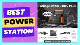 1000W Portable Power Station 932Wh Solar Generator Battery Supply