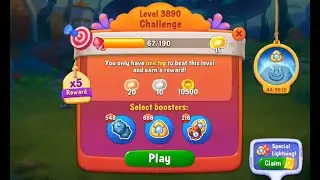Fishdom. Chalenge Level 3890. HD Quality