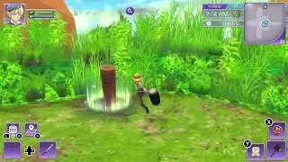 Rune Factory 5 Mining and chopping infinite wood and material stone