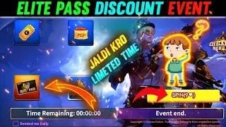 ELITE PASS DISCOUNT EVENT😍🔥 FREE FIRE 🥰ELITE PASS DISCOUNT TODAY