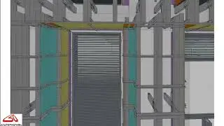 Revit_Проектирование навесной фасадной системы (НФС)_Рабочая документация