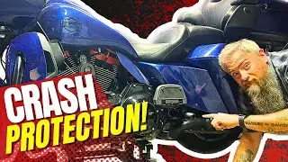 Stylish Crash Bars For Ultimate Road Glide Protection!