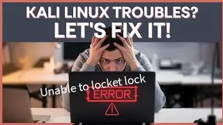 Enable to Locate Lock Error in Kali Linux | |Cyber Security Career Path | kali Linux course in Hindi